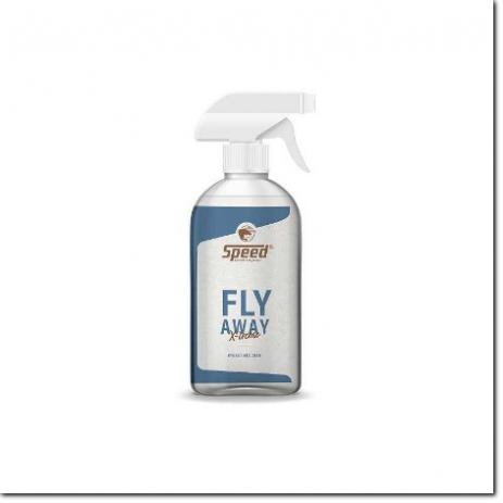 Fly-Away x-treme de SPEED est un répulsif efficace contre les insectes volants et les tiques.